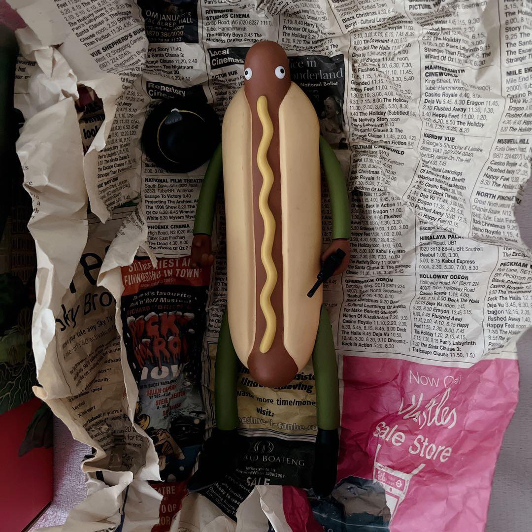AMOS HELMUT The Hot Dog Man フィギュア AMOS HELMUT The Hot Dog Man フィギュア