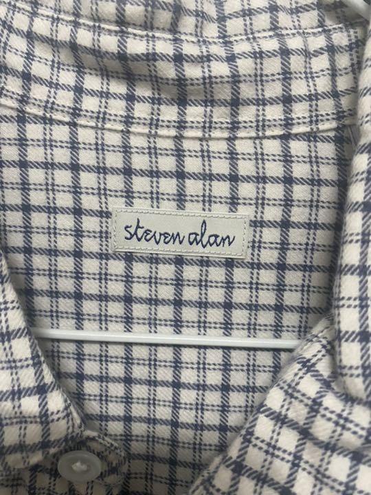 数量限定新品 Steven Alan BTR NEL REGULAR COLLAR SHIRT VSbu2-m54612890017 安い新作登場