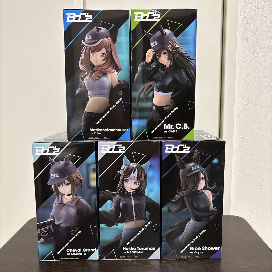 【新品・未開封品】ウマ娘　Bo C'zフィギュア2種４体＋２体計６体セット ウマ娘 BoC'z フィギュア 4種セット 新品未開封品 - メルカリ