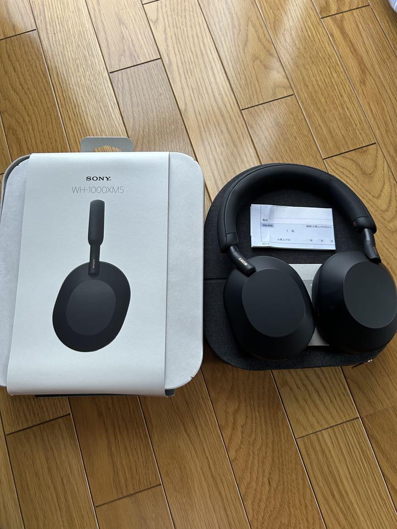 SONY WH-1000XM5 ブラック　美品