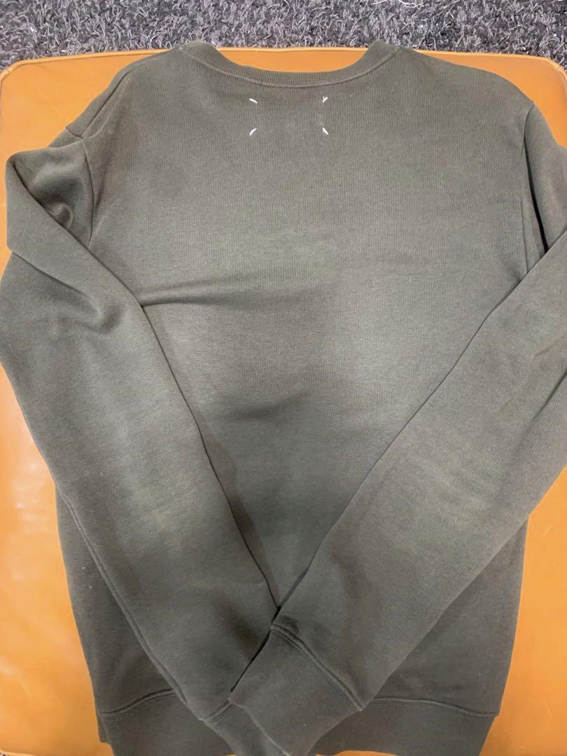 maison margiela メゾンマルジェラ スウェット カーキ