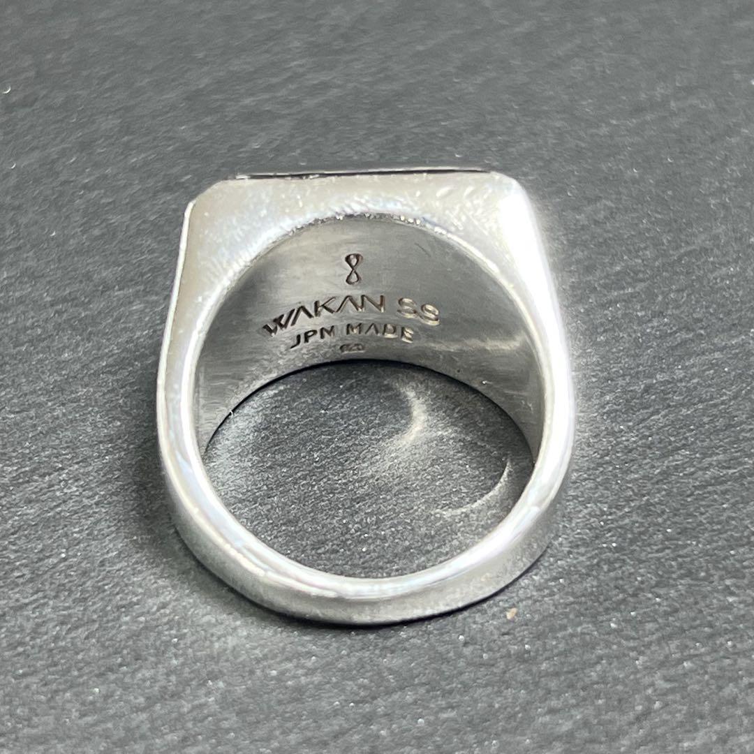 wakan silver smith シグネットリング 18号 WAKAN SILVER SMITH シグネットリング 印台 S925 - メルカリ
