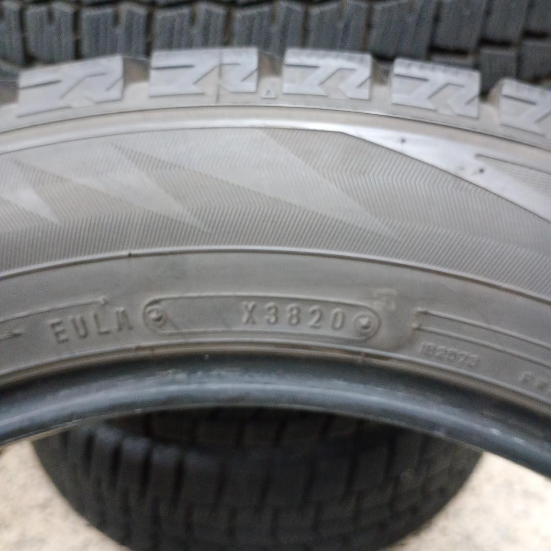 バリ溝 215/55R17 DUNLOP スタッドレス 2020年 4本　②