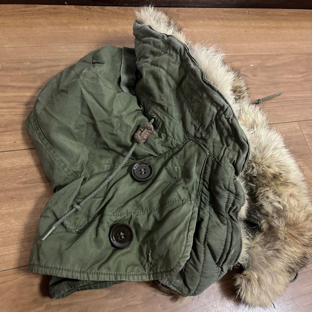 米軍実物M51フード② M1951 PARKA コヨーテファ