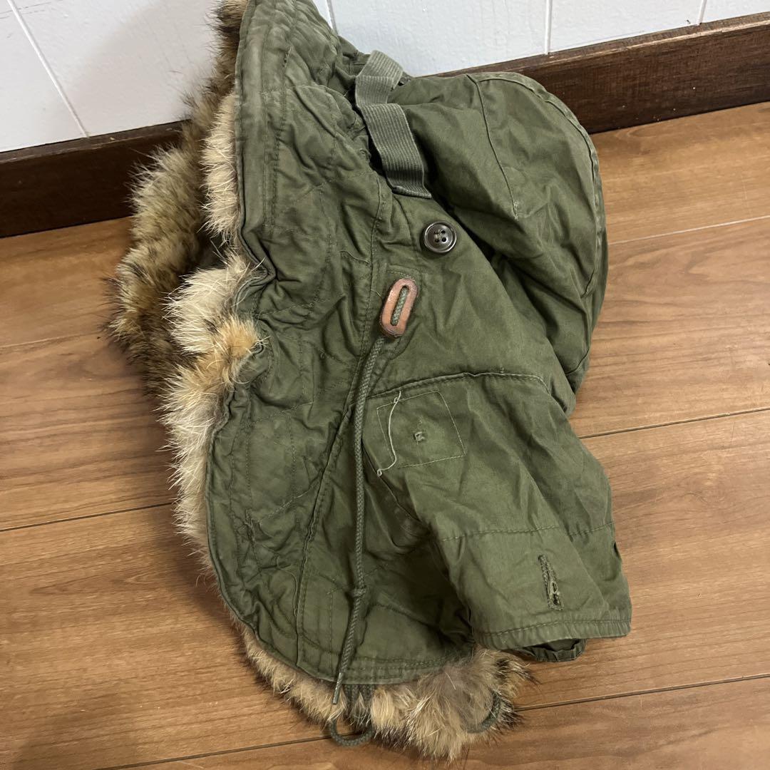 米軍実物M51フード② M1951 PARKA コヨーテファ