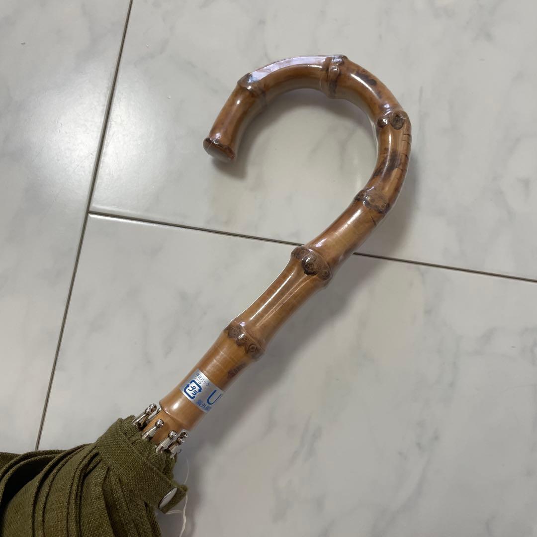 【新品未使用】Fu‑hen フヘン 長傘 日傘 無地 遮熱・遮光