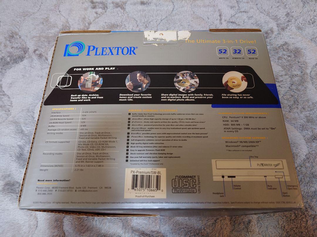 外付けハードディスク・ドライブ PLEXTOR Premium