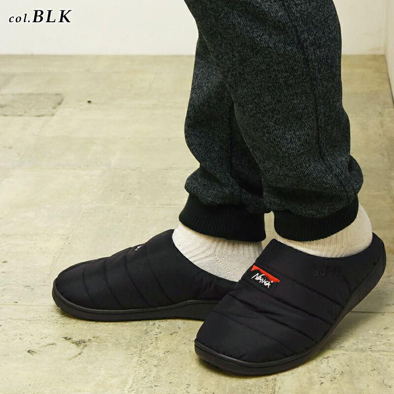 日本製人気 NANGA×SUBU AURORA WINTER SANDAL ブラック 7kJCK-m54621115215 爆買い得価
