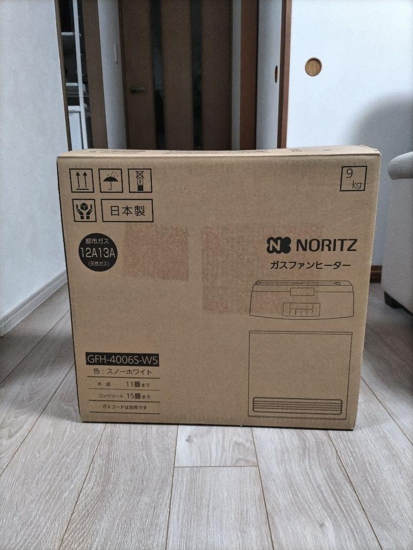 NORITZ  2020年製ガスファンヒーターGFH-4006S-W5