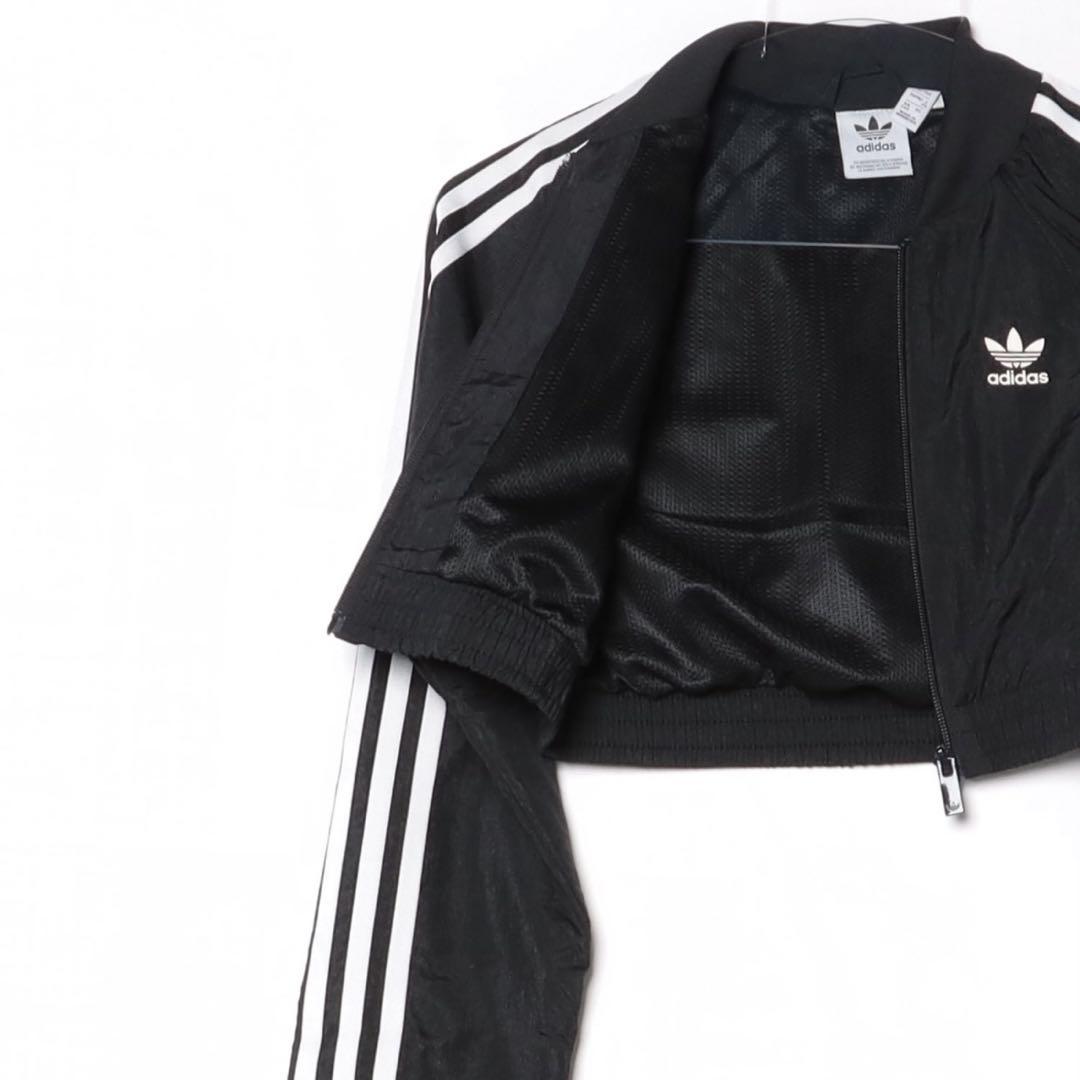 Adidas / スリム クロップド トラックジャケット