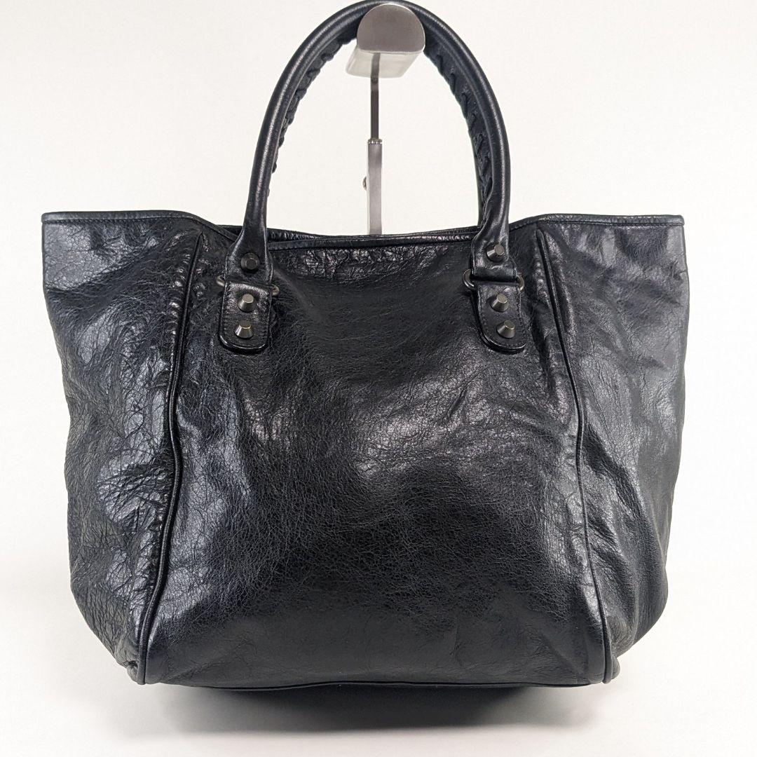 美品 BALENCIAGA バレンシアガ ザ・サンデー レザー トート
