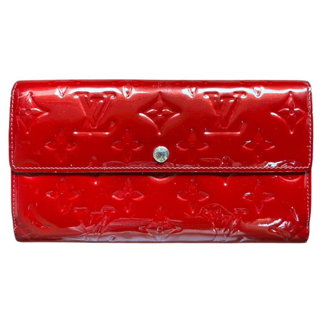 LOUIS VUITTON ヴェルニ ポルトフォイユ サラ 長財布 M93530
