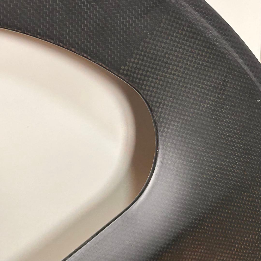 3スポークカーボンホイール70mmやや傷や汚れあり