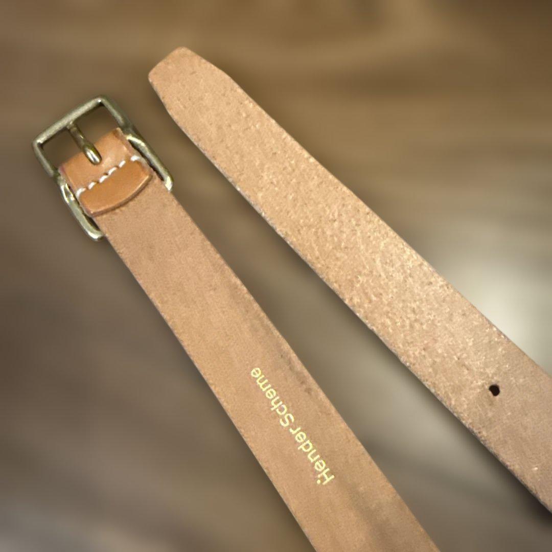 エンダースキーマ/rectangle belt ブラウン/2025年モデル