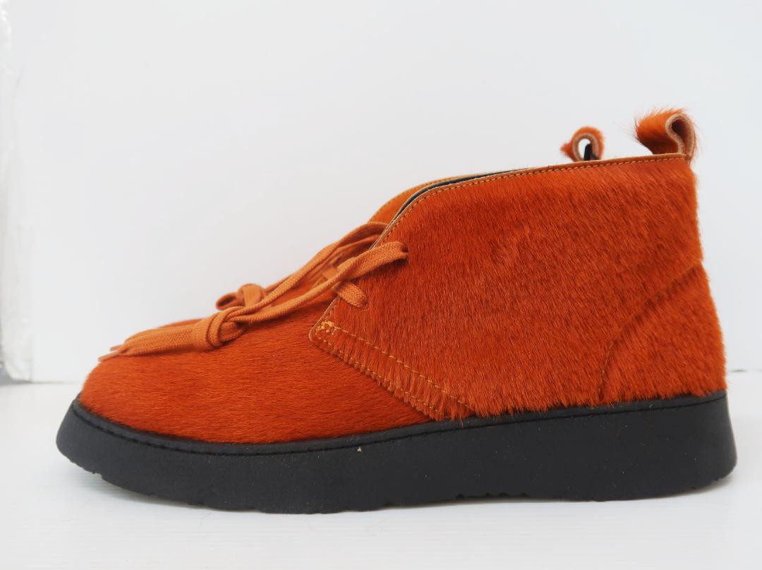 未使用 Clarks クラークス × ZARA ザラ ハラコ デザートブーツ ① 未使用 Clarks クラークス × ZARA ザラ ハラコ デザート