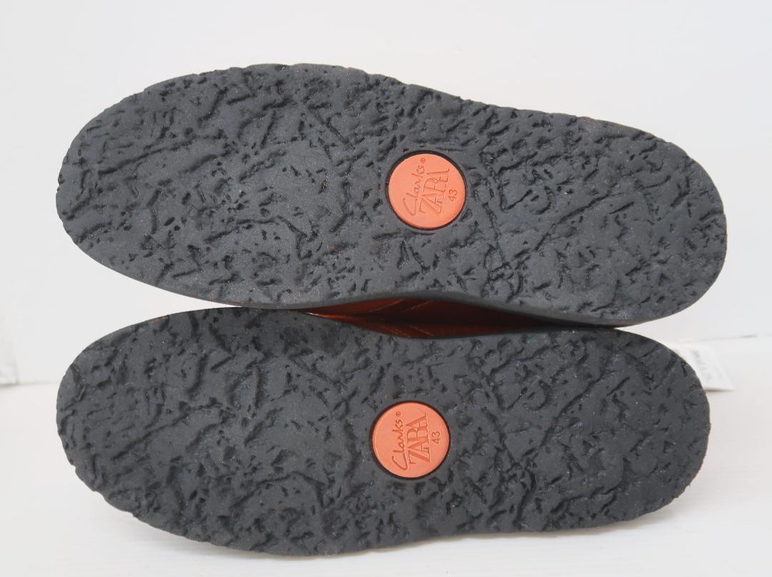 未使用 Clarks クラークス × ZARA ザラ ハラコ デザートブーツ ① 未使用 Clarks クラークス × ZARA ザラ ハラコ デザート