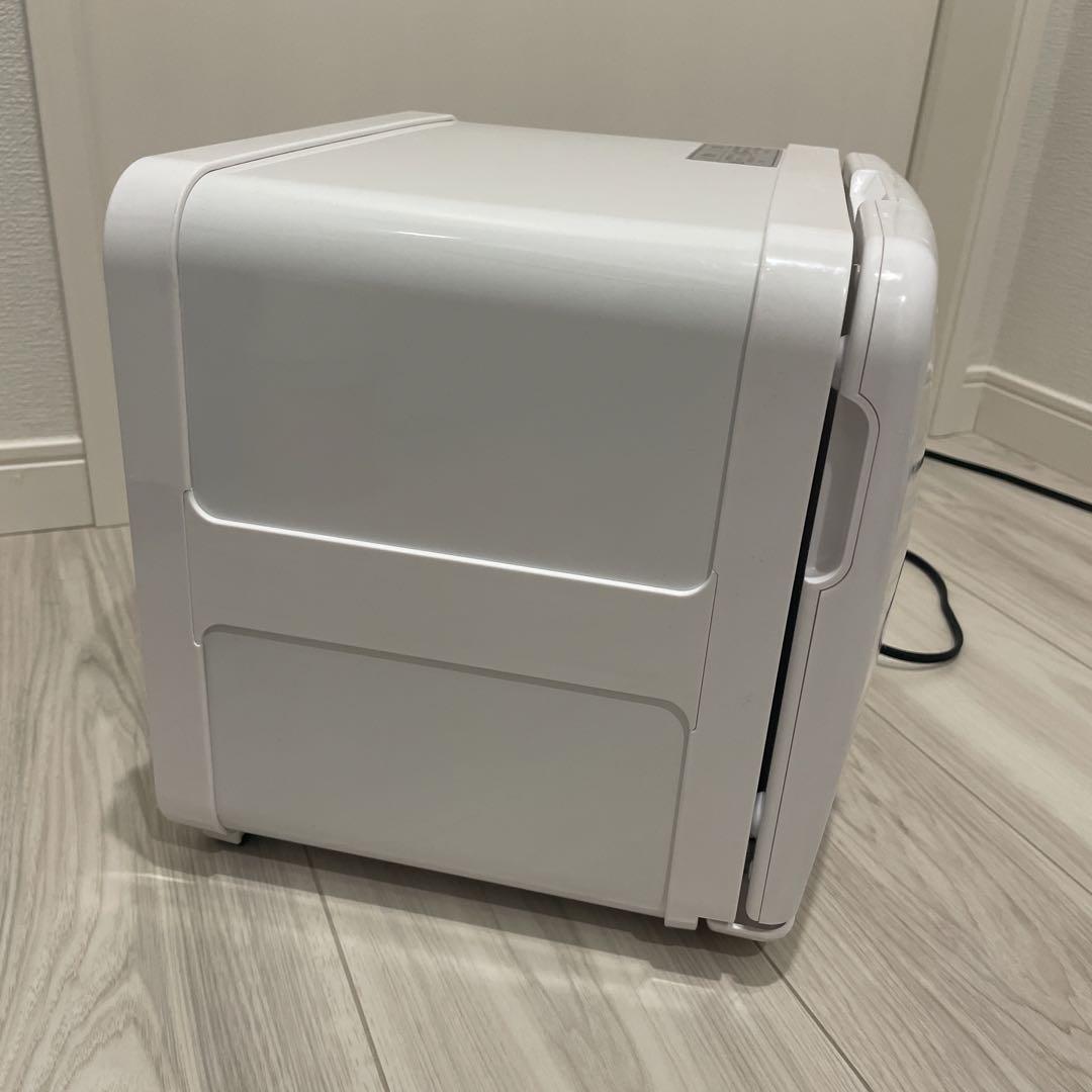 タオルウォーマー 前開き ホワイト 8L 蒸しタオル