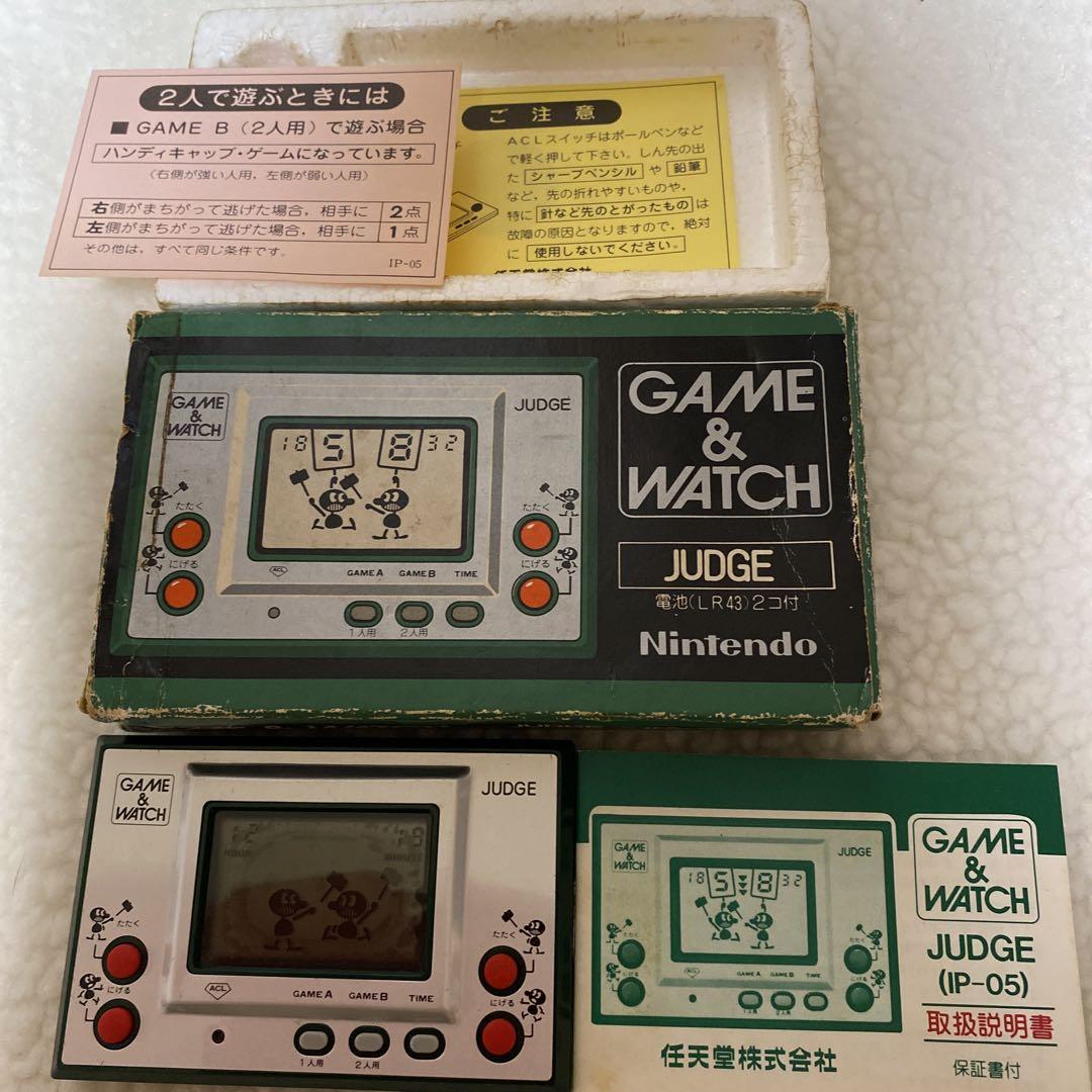 ゲームウォッチ　JUDGE