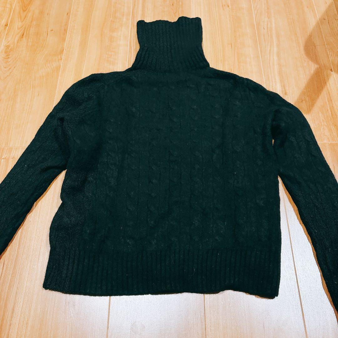 Ralph Lauren ラルフローレン 黒 タートルネックセーター M Ralph Lauren ラルフローレン 黒 タートルネックセーター M
