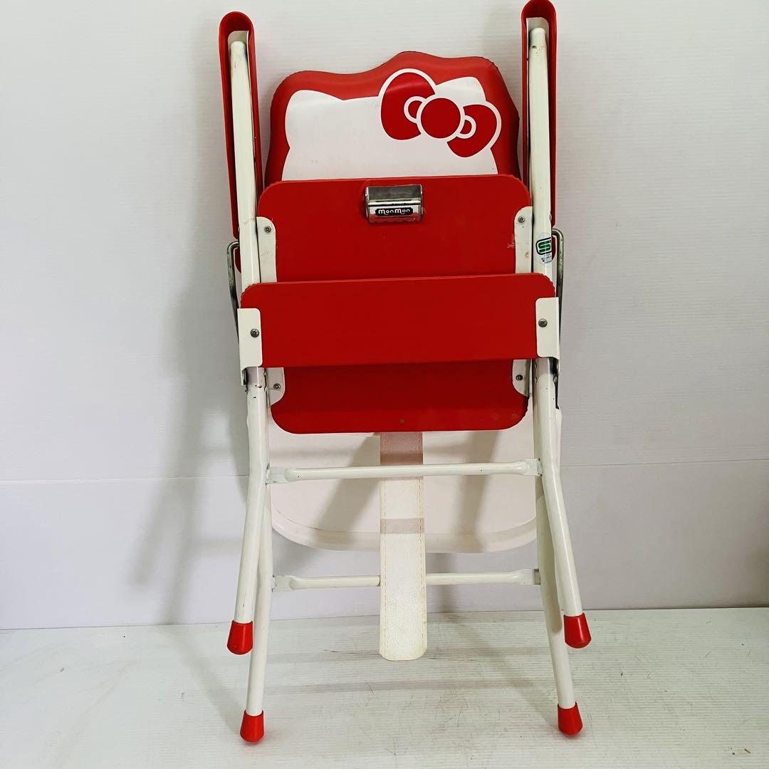 定率割引 往復 当時物／レア サンリオ ベビー家具・寝具 箱付き 折りたたみ式 ベビーチェアー ハローキティ ベビー用家具