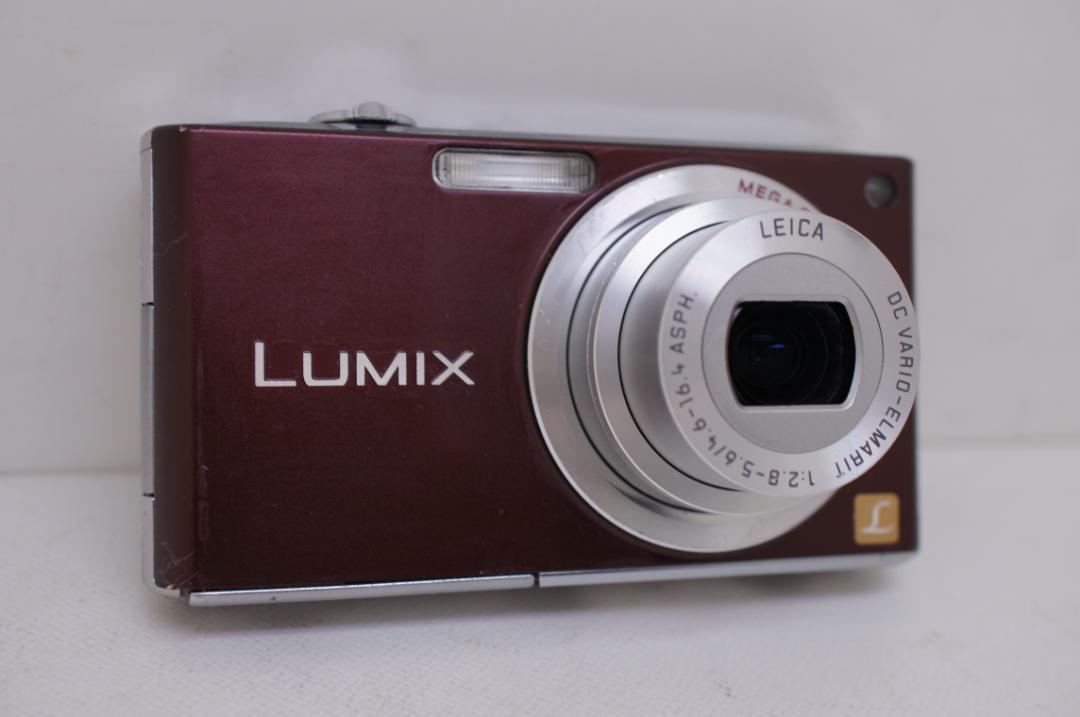 パナ デジカメ LUMIX　DMC-FX33（ショコラブラウン）動作確認品