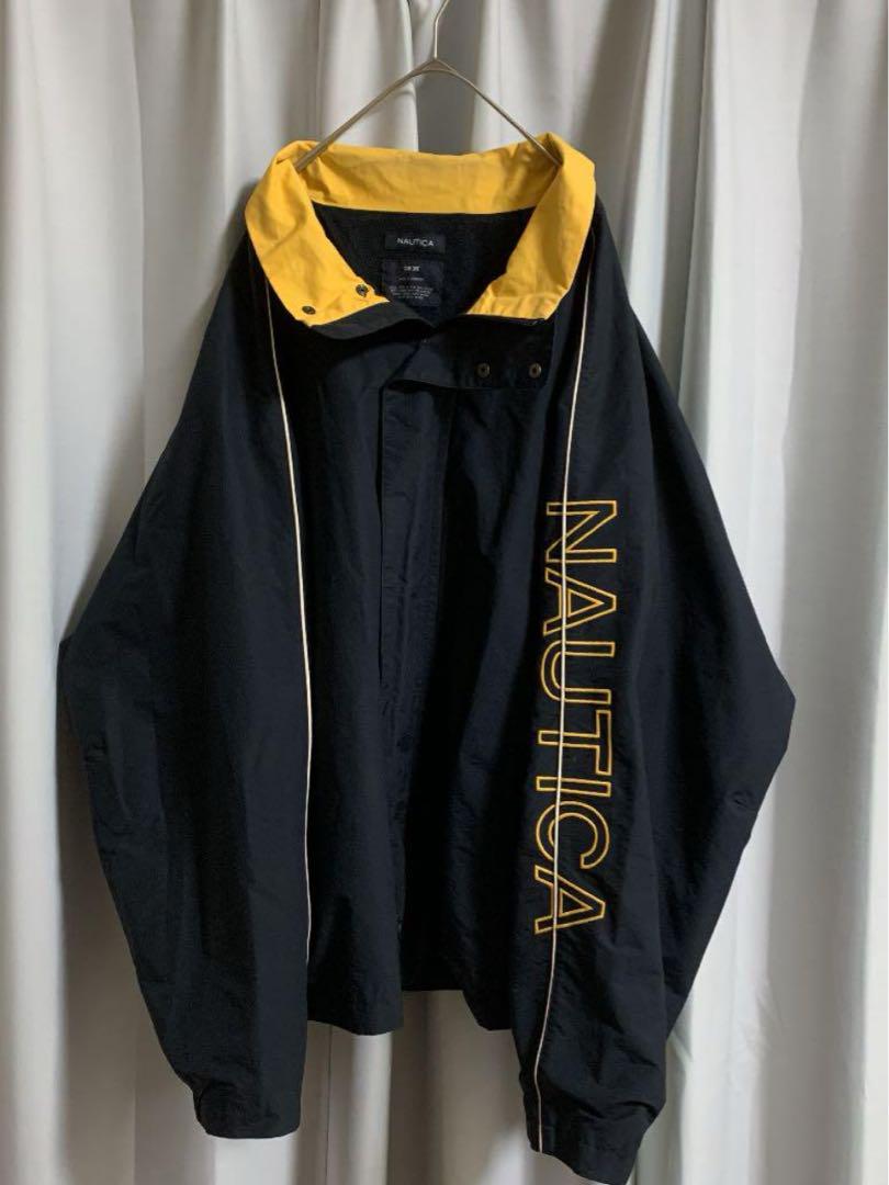 【NAUTICA コットンナイロンジャケット ビッグサイズ】