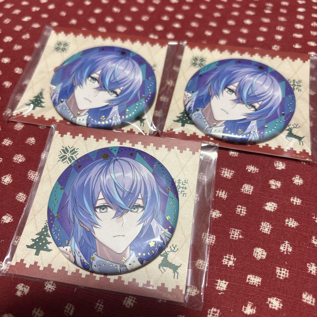 にじさんじ 星導ショウ 缶バッジ クリスマス にじさんじ クリスマス Christmas wear 缶バッジ 星導ショウ