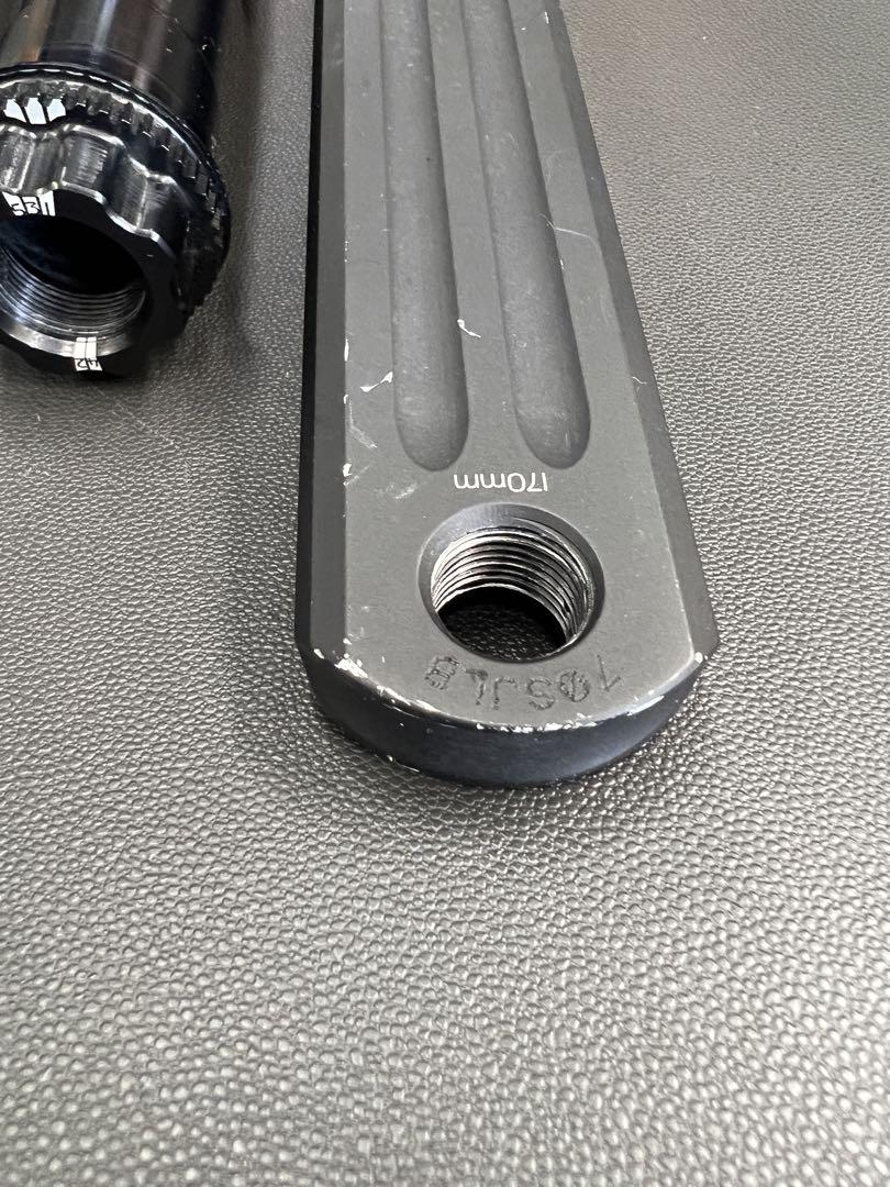 ROTOR ALDHU クランク170mm 中古