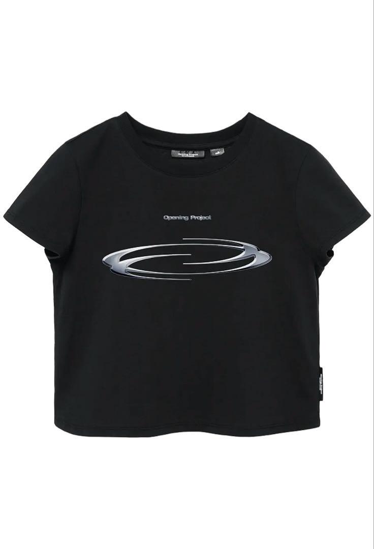 【Opening Project】IVEレイ着用 W Cropped Symbol T Shirt 条件付き数量限定トレカ付き！☆IVE レイ 着用！！【OPENING