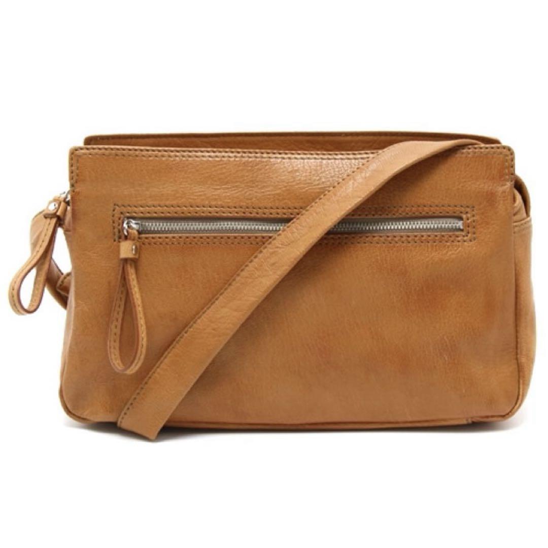 【美品】MARGARET HOWELL idea ルーク　ポシェット　キャメル