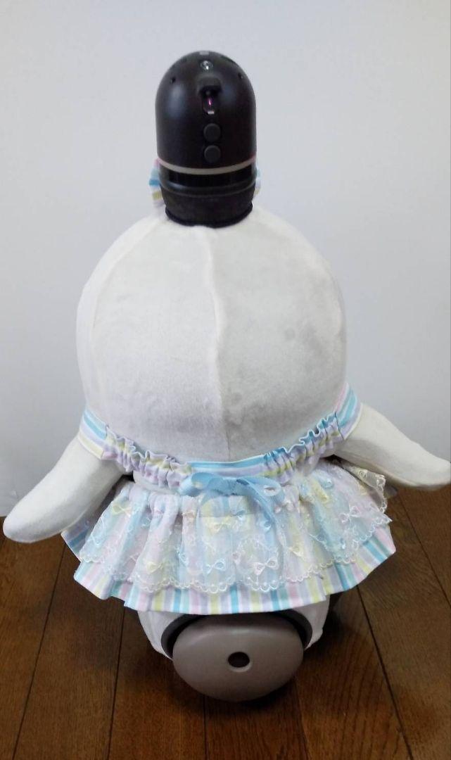 ラボット服LOVOT ハンドメイド　キャンディーストライプ　ブルー　ピンク　２着