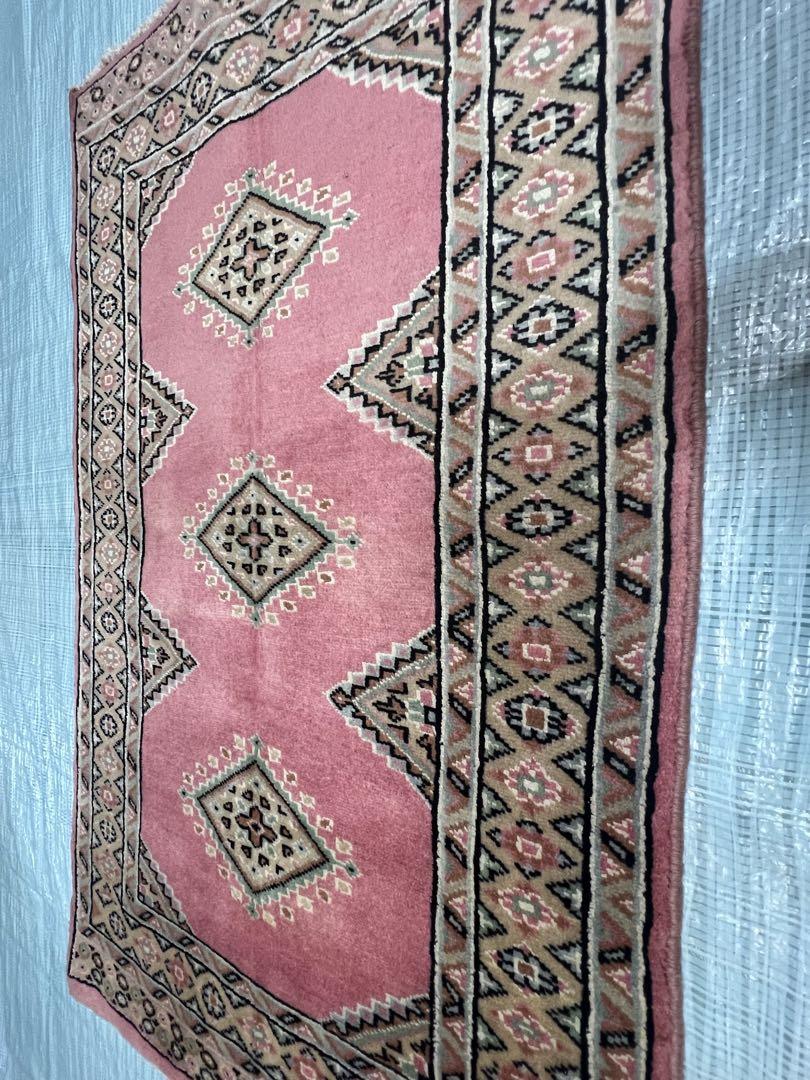 トルクメン 手織り ヴィンテージラグ 61cm x 97cm トルクメン 手織り ヴィンテージラグ 61cm x 97cm
