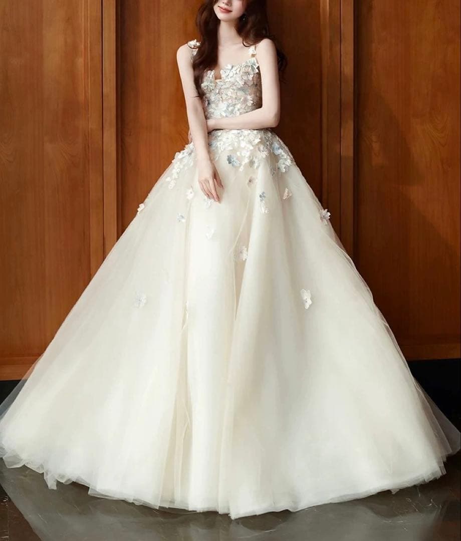 ウェディングドレス　結婚式　撮影　パーティー　ドレス