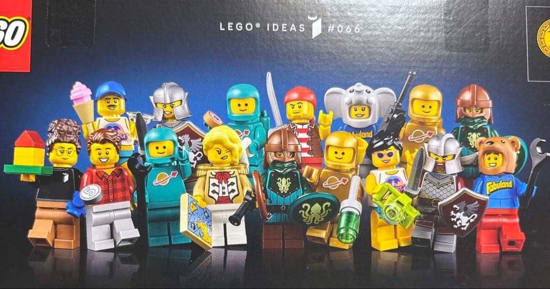 ミニフィグのみ16体セットLEGO 21358 カプセルマシン