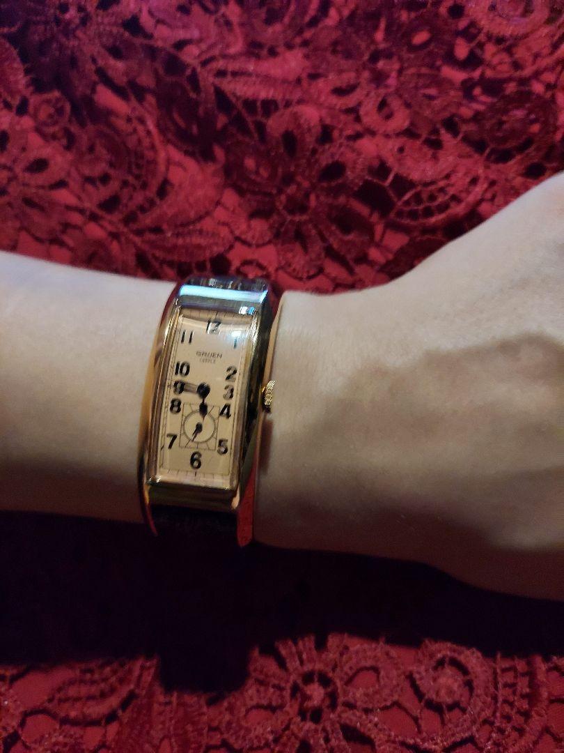 美品 ユニセックス 電池交換済み 8X20t-m54648460950 GRUEN CURVEX 安い得価