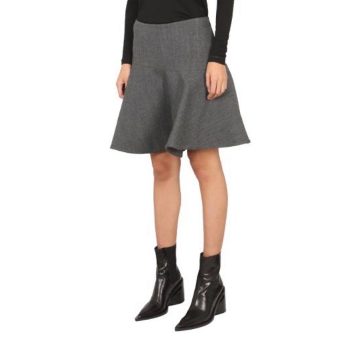 美品 JIL SANDER 22FW ウールスカート 38 画像1