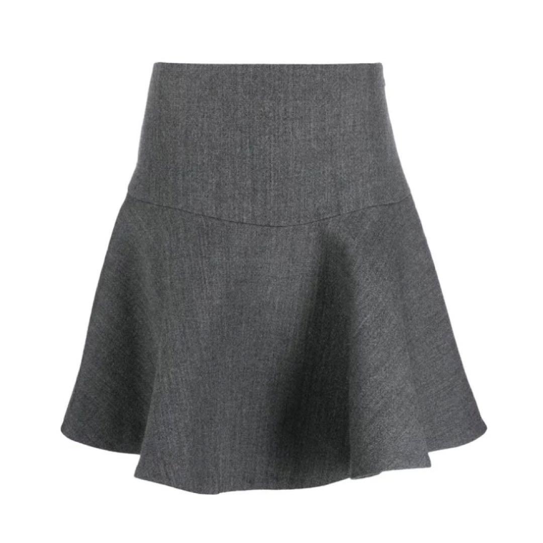 美品 JIL SANDER 22FW ウールスカート 38 画像2