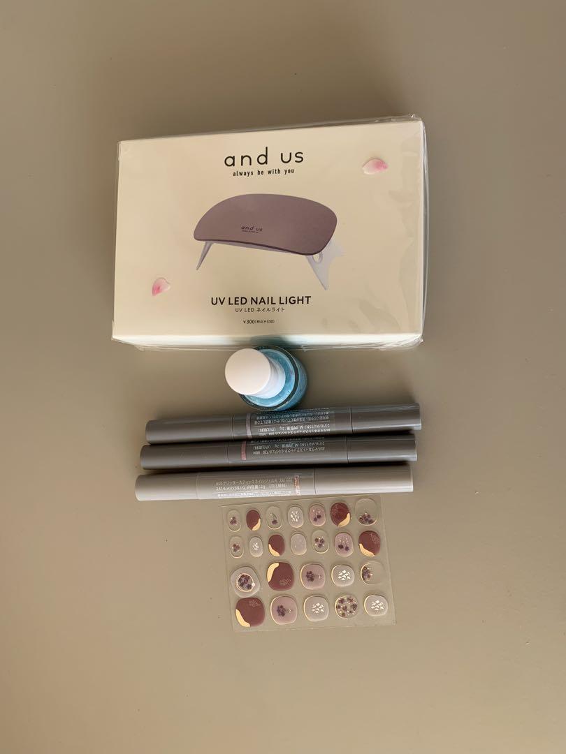 スリコ新品UV LED NAIL LIGHT カラースティックネイルまとめ売り