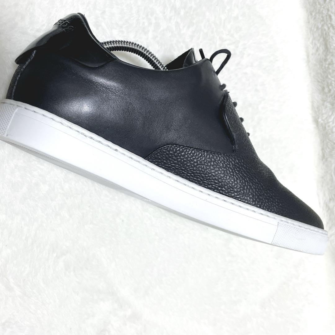 Dsquared2☆レザースニーカー DSQUARED2 ディースクエアード レザー スニーカー ブラック