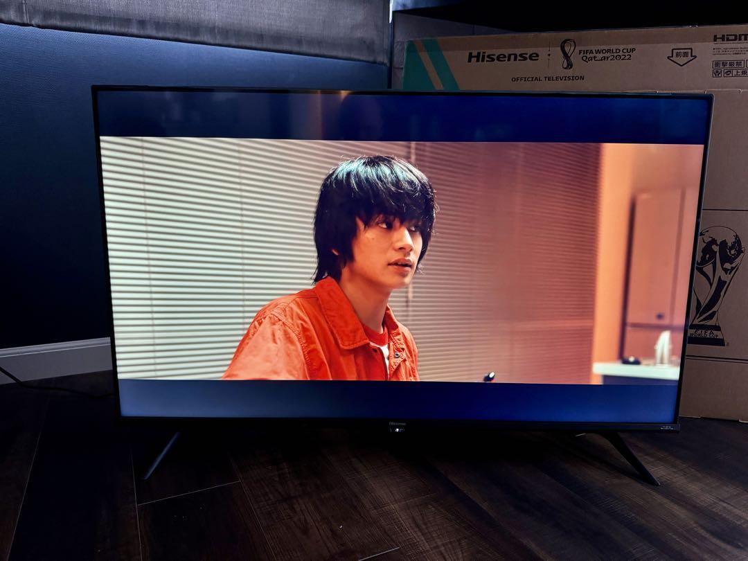 Hisense 4K 液晶テレビ A6H 43V型
