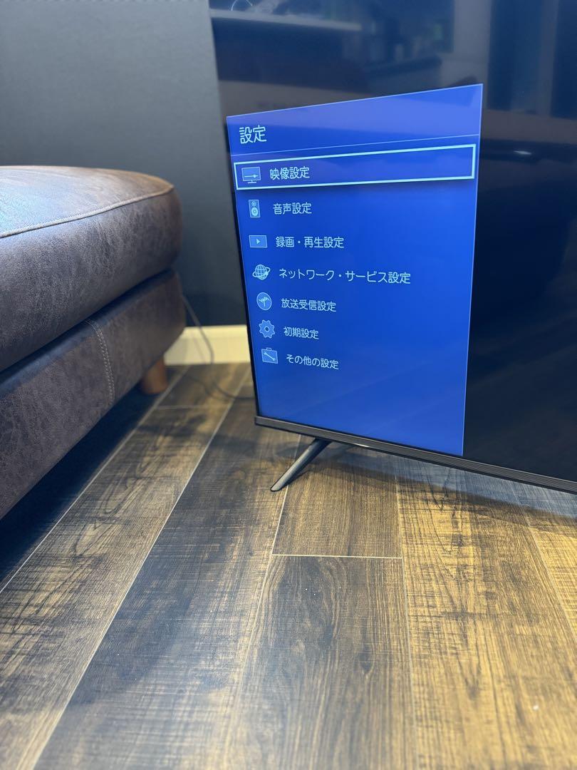 Hisense 4K 液晶テレビ A6H 43V型