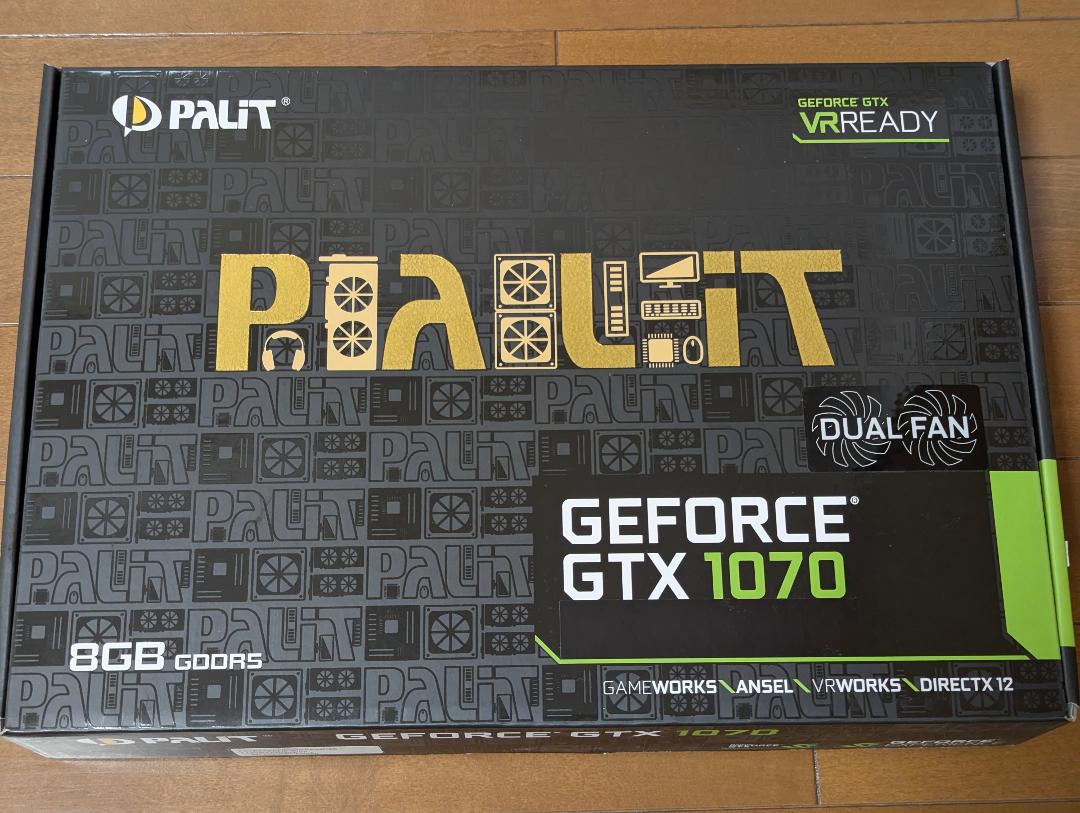 palit GeForce GTX 1070 グラフィックボード Amazon | Palit GeForce GTX 1070 JetStream 8GB グラフィック