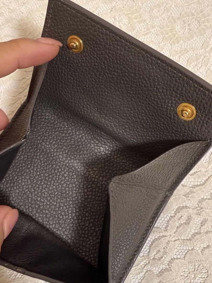 Saint Laurent 三つ折り財布　グレー