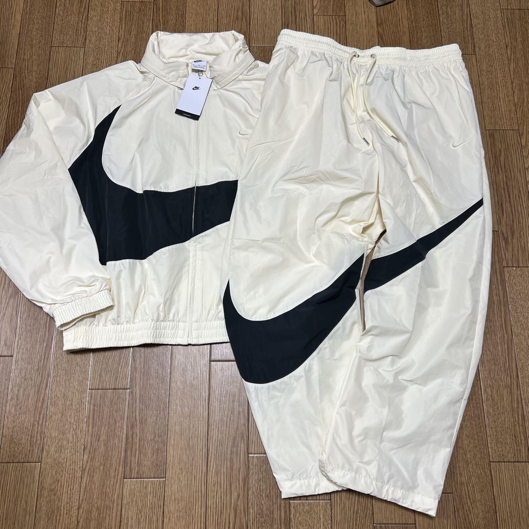 Nike SWOOSH WOVEN ジャケット パンツ セットアップ XLトップス
