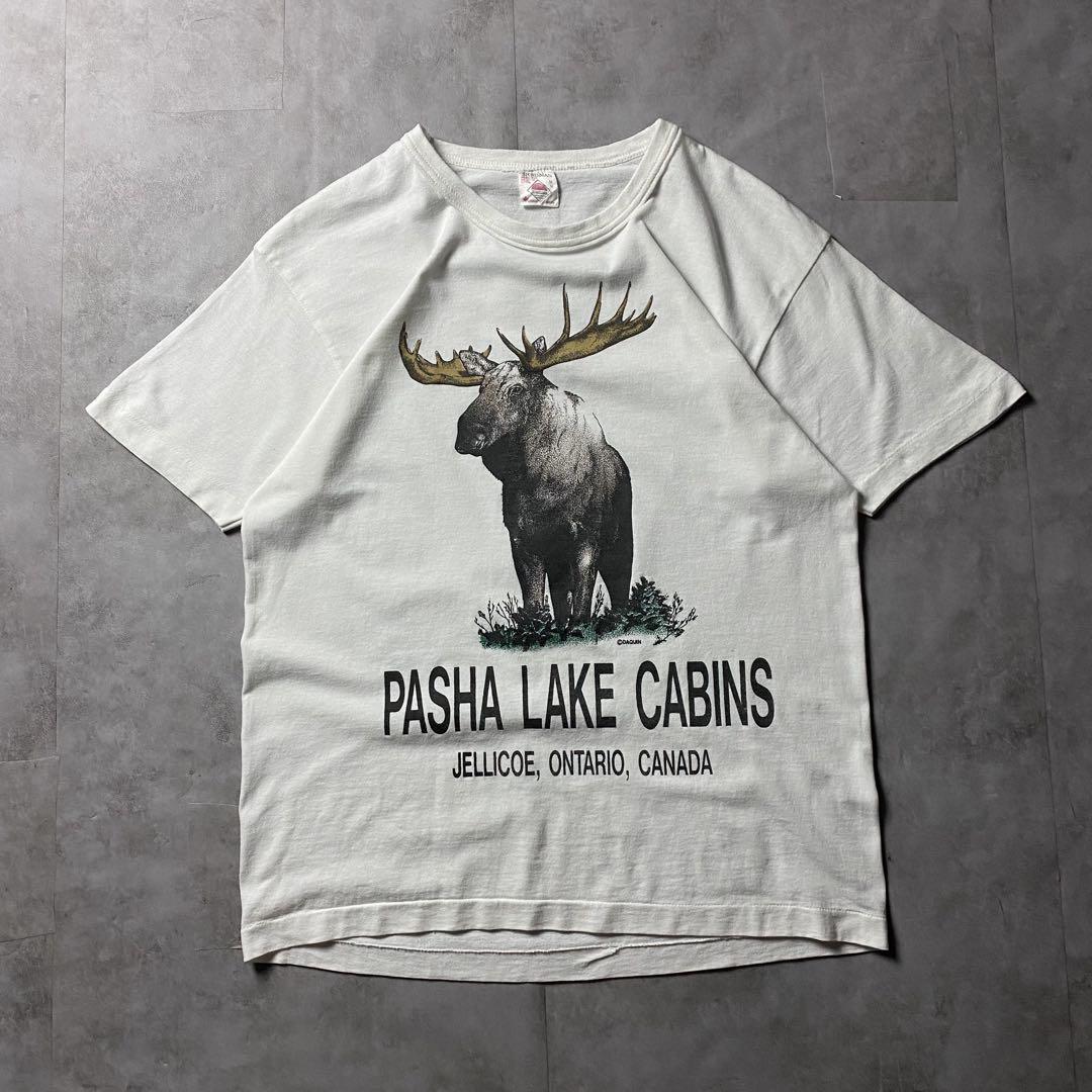 【入手困難】90s ヘラジカ スーベニア Tシャツ アメカジ シングルステッチ