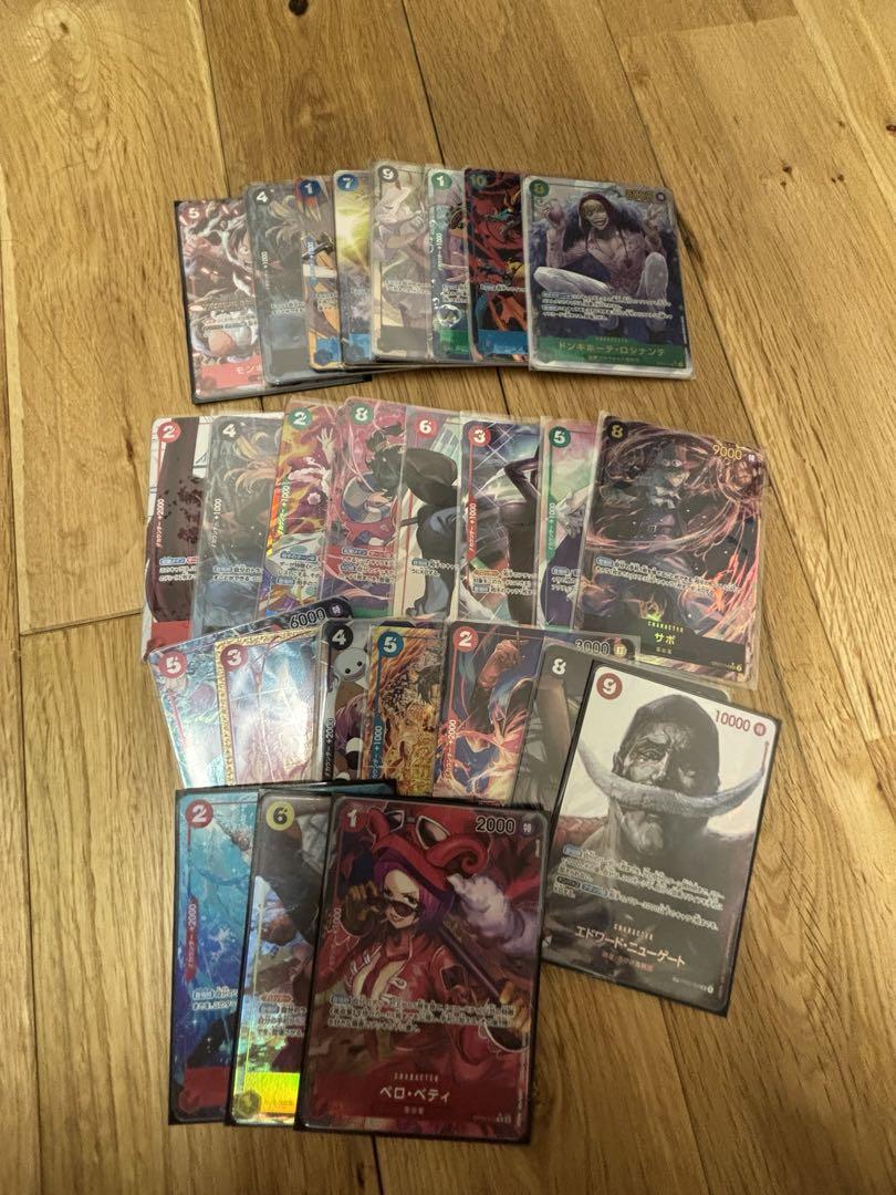 ワンピースカード　引退品　まとめ売り　大量　パラレル　フラッグシップ　優勝
