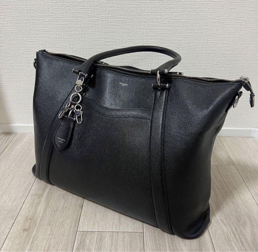 ペッレモルビダ deck9 ビジネス トートバッグ キーリング付き