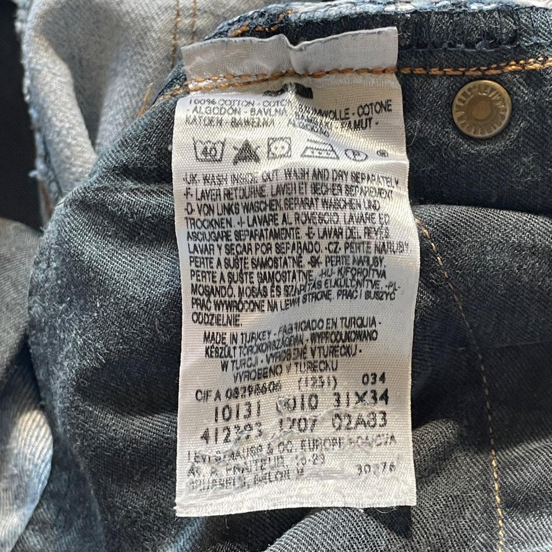 【W31 L34】 europe levi's リーバイス Engineered