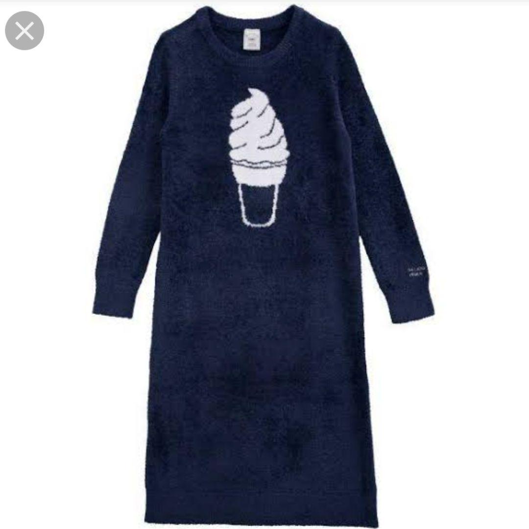 ジェラートピケ ワンピース ジェラートピケ gelato pique GOOD NIGHT BEAR柄ワンピース