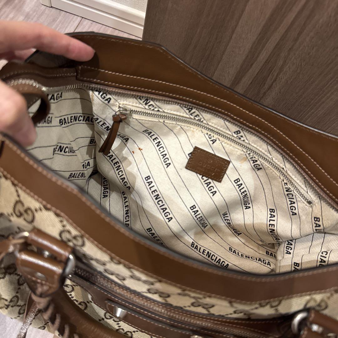 みょんみょんGucci バレンシアガ GGパターン シティー